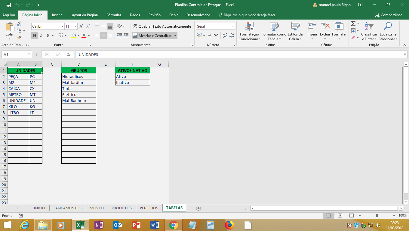 Planilha Controle de Estoque para Empresas!